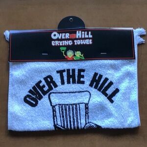 Gag gift OVER THE HILL Crying Towel